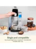 Coffee Maker, Single Serve 72-Ounce Reservoir Coffee Machine, Programmable Brewing & Hot Water Dispenser, Stainless Steel 3