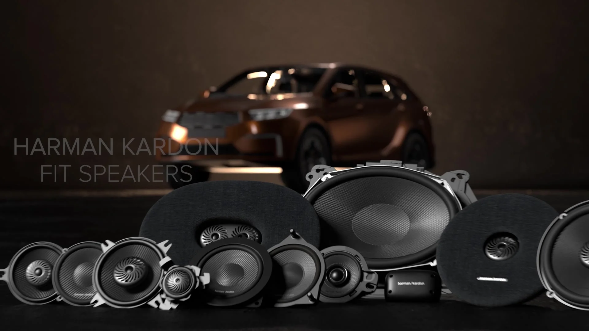 Harman Kardon Alto-falante de áudio para carro Alto-falante de porta de  dois direcionadores de 6,5 polegadas Alto-falante de fibra de vidro Alto- falante estéreo de subwoofer médio agudo - AliExpress