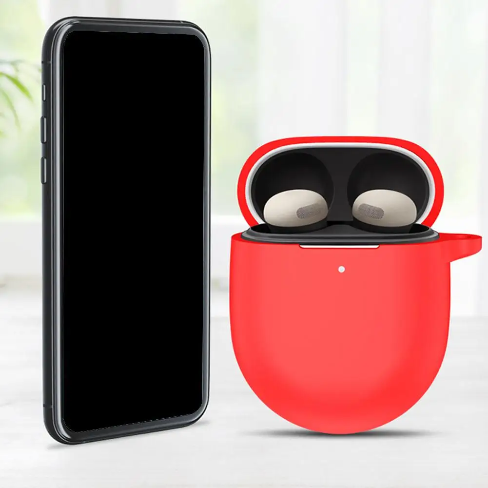 Durable Dust-Proof Earphone Protective Case with Charging Capabilities