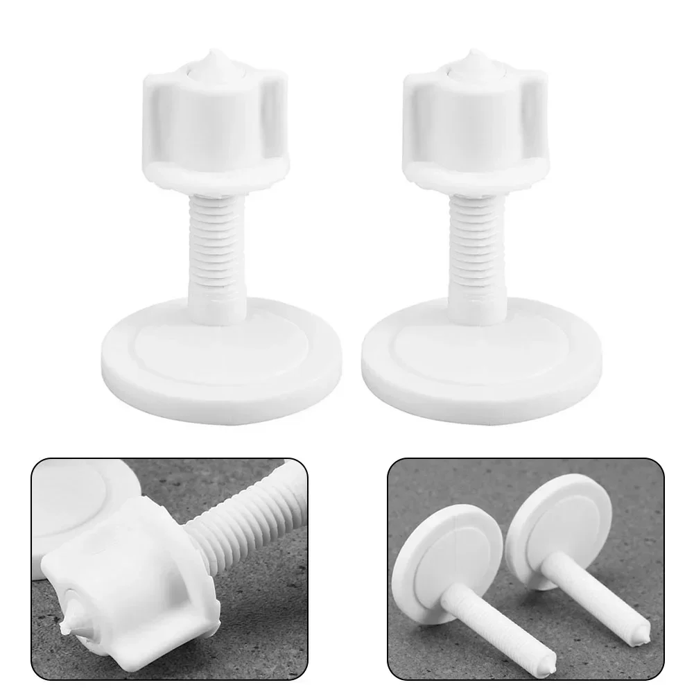 45x33MM Universal Toilet Lid Hinge Screw Top Bottom Bolt Fixing Accessories 2PCS For Bathroom