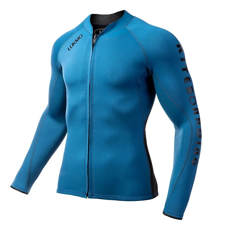 Men's 2/3mm Diving Wetsuit Jackets Pants Long Sleeve Diving Suit Scuba Jump Surfing Snorkeling Wetsuits