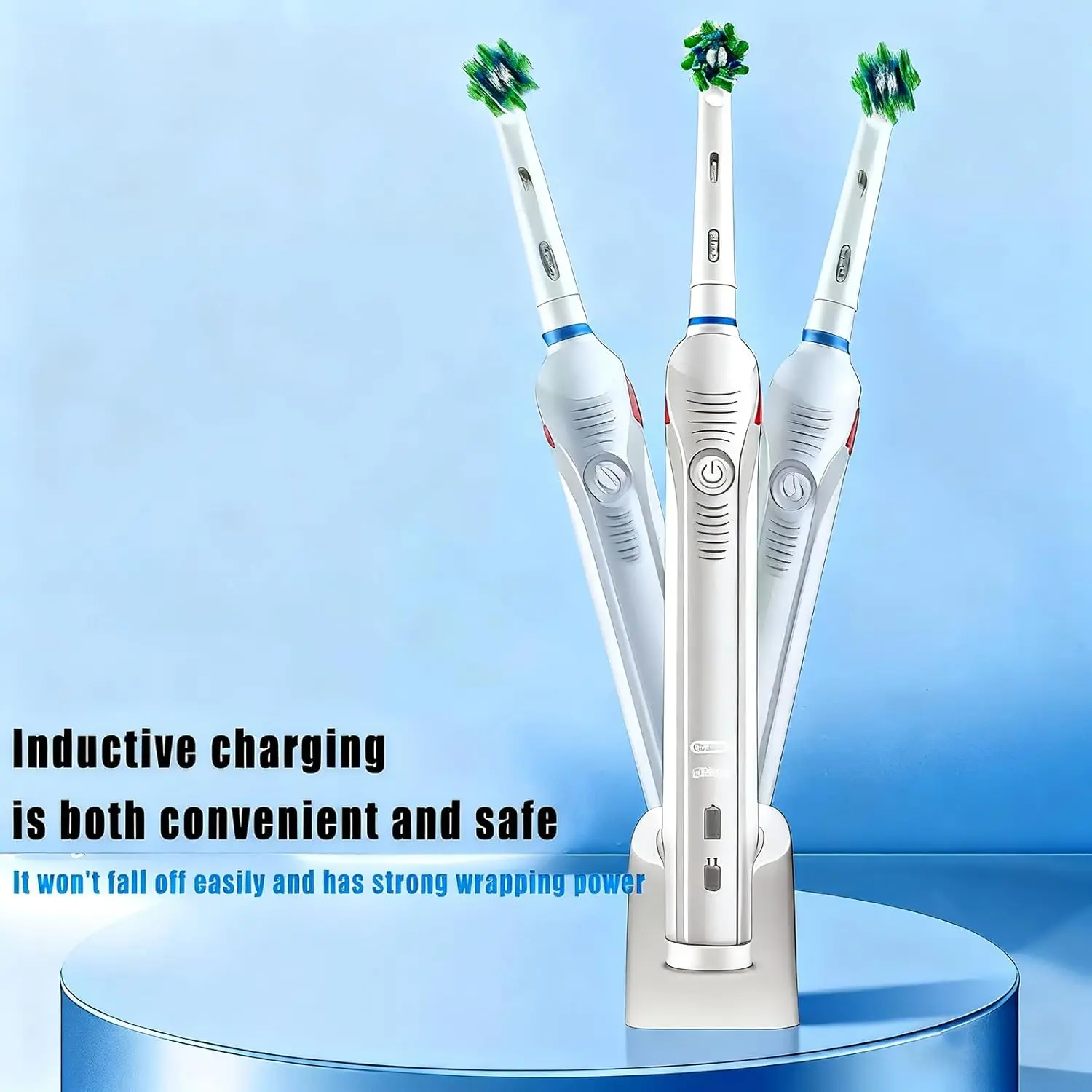 Premium Inductive Charging Base for Electric Toothbrushes