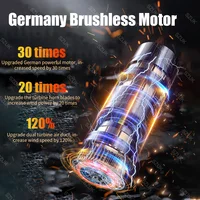 98000PA Car Vacuum Cleaner Mini Cleaning Machine Strong Suction USB Handheld for Car Home Appliance Portable Wireless Cleaner 2