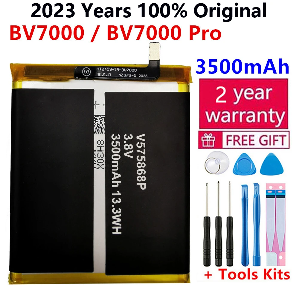 

Аккумулятор Blackview BV7000, 100% оригинал, Новые запасные аксессуары, аккумуляторы для сотового телефона Blackview BV7000 pro