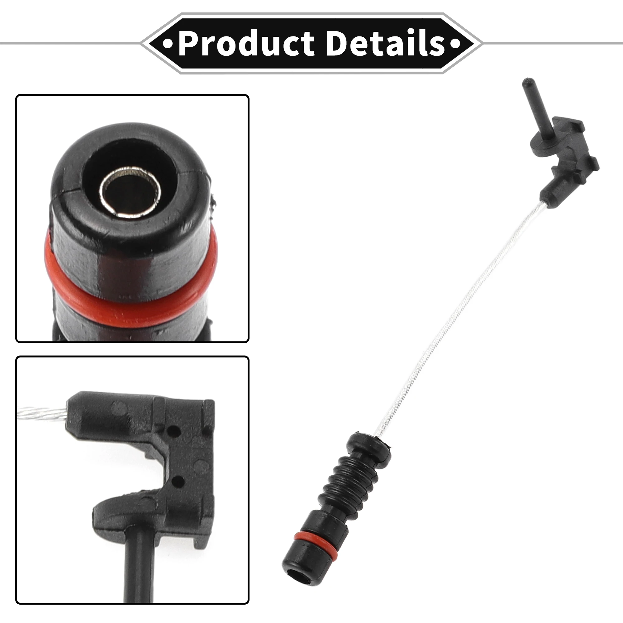 UXCELL Car Brake Pad Sensor Auto Brake Lines Vehicle Front Rear Pad Wear Sensor for Mercedes Benz W201 No.1405401217