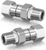 3/8” NPT Pressure Washer Swivel Fitting Anti-Twist Male to Female Adapter 360° Kink-Free Connector for Gun and Hose 4500 PSI 1