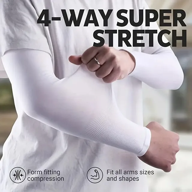 3 Pair of Breathable Sun Protection Sleeves - Breathable & UV Protective Gear for Sports, Driving, & Outdoor Adventures 4