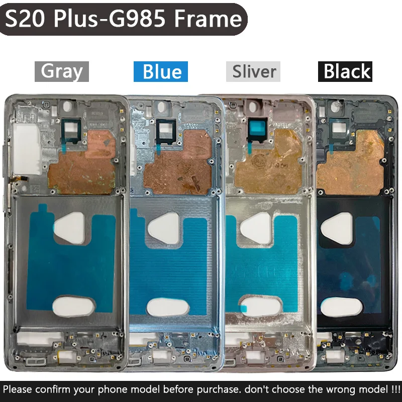 A +++ ũ S20 ÷ OLED Ｚ  S20 ÷ G985 G985F 5G LCD  ÷, ġ ũ Ÿ  ǰ