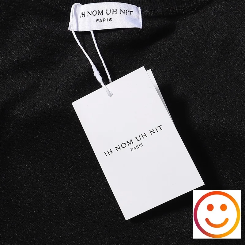 2024 IH NOM UH NIT Paris Sweatshirts Pearl Mask Print Men Women Oversize Sweatshirts Hoodie