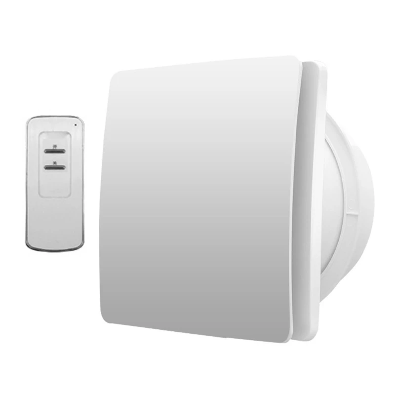 Bathroom Exhaust Fan 100mm with Humidity & Timer Quiet Operate Powerful 12W Ventilation Fan Simple Installs for Kitchen
