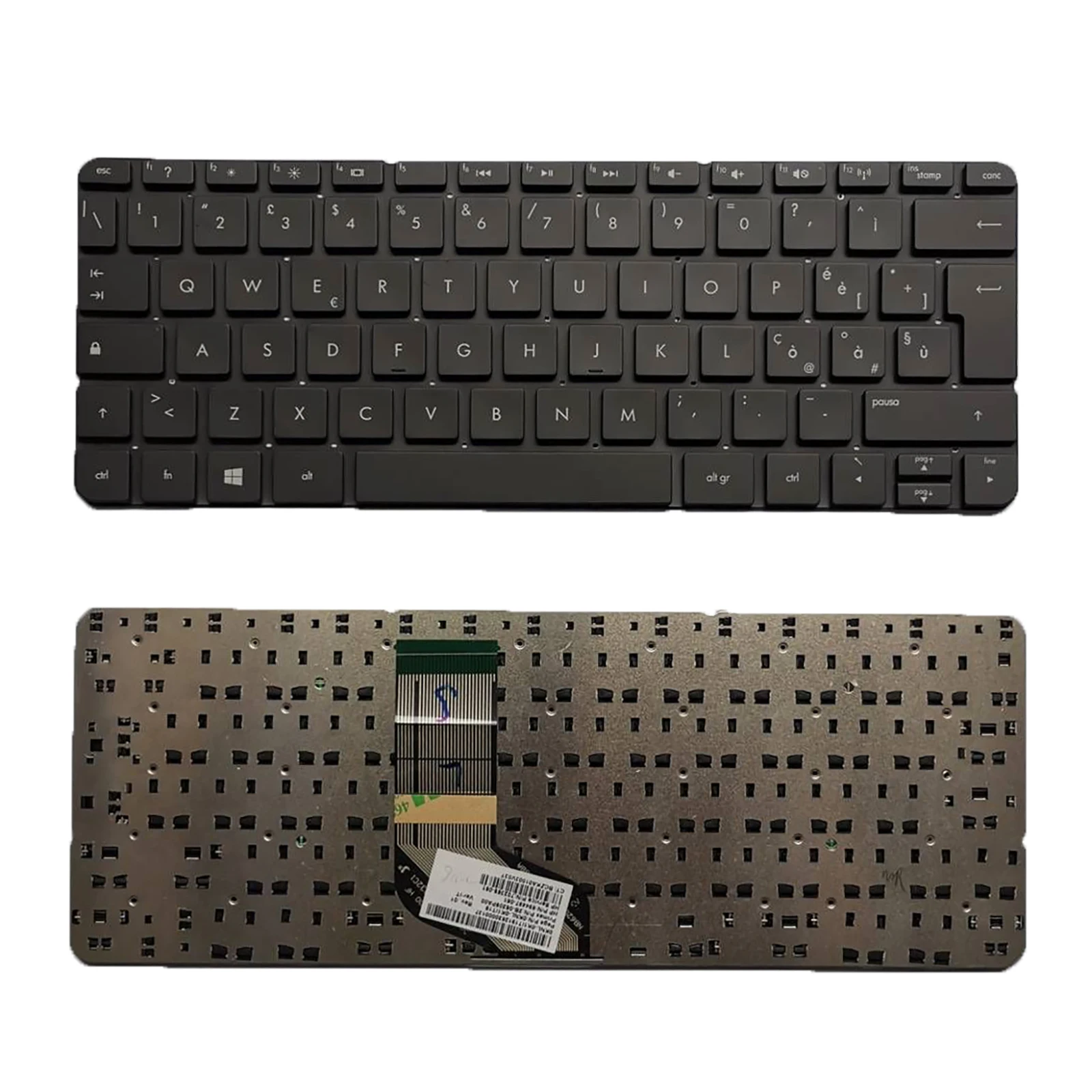 

Black IT Keyboard For HP ENVY x2 11-g000 11-g100 black No Frame