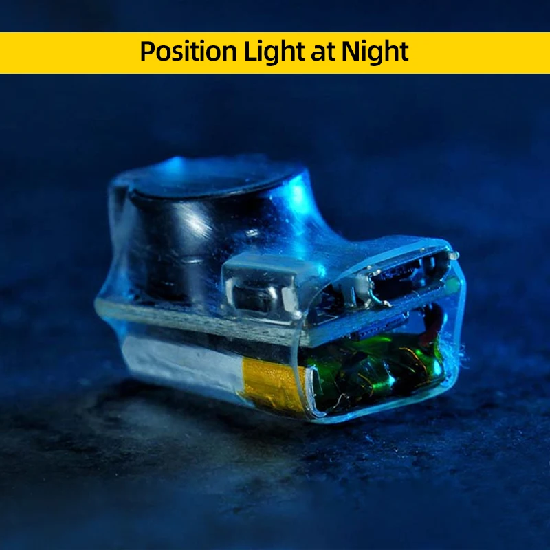 VIFLY balise Buzzer sans fil auto-alimenté alarme modèle perdu bip LED 105dB pour RC FPV avion course Freestyle Drone – Image 6