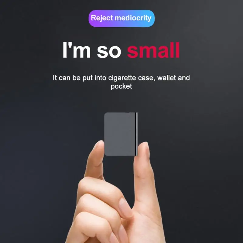 

Диктофон из алюминиевого сплава с шумоподавлением, ультрадолгий режим ожидания, портативное записывающее оборудование, компактный мини-диктофон Q61