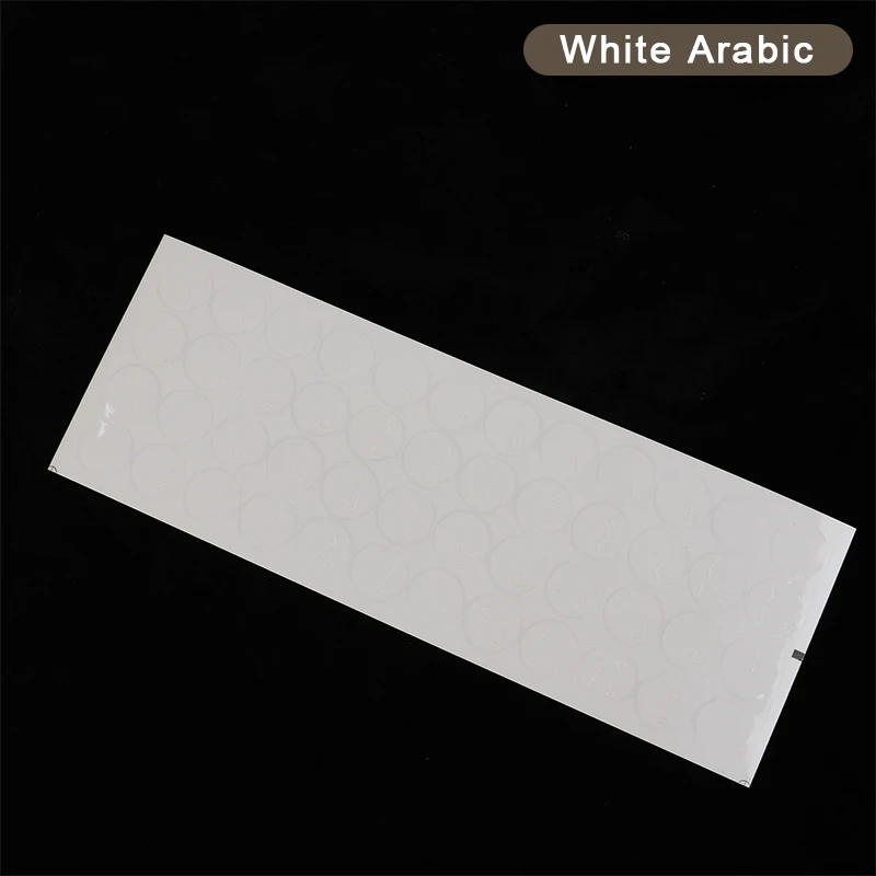 Autocollant Clavier Transparent Pour Russe Ou Arabe - Avec Protection, Neuf