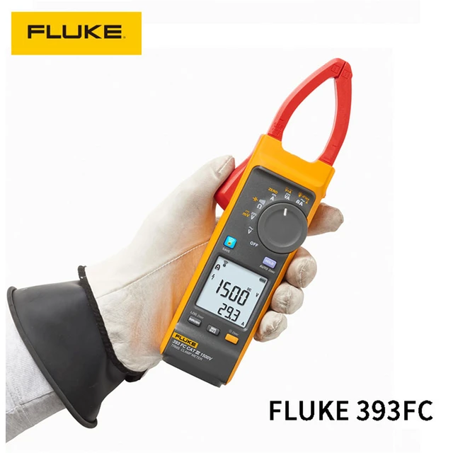 Fluke 393 FC CAT III 1500 V  クランプ・メーター