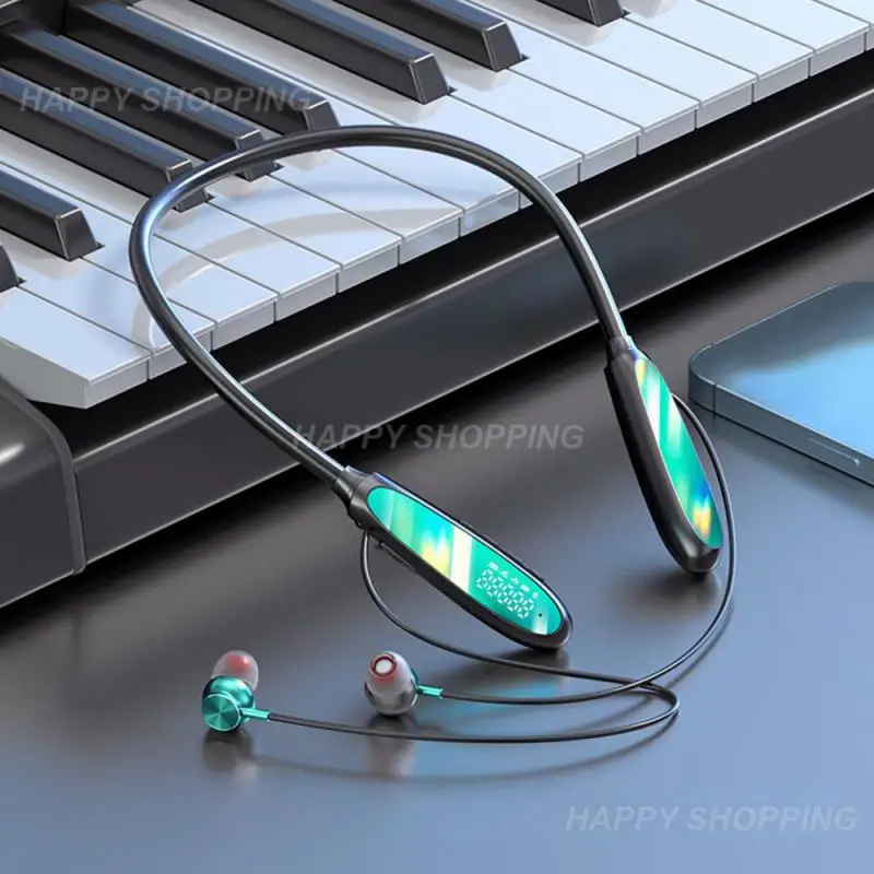 

Беспроводные наушники TWS с функцией воспроизведения 250 часов, спортивная водонепроницаемая гарнитура с шейным ободом 6,0