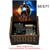 Black Wind Up Avatar's Love Wooden Music Box from Anime Avatar The Last Airbender Fans Gift Birthday home office Decor 6