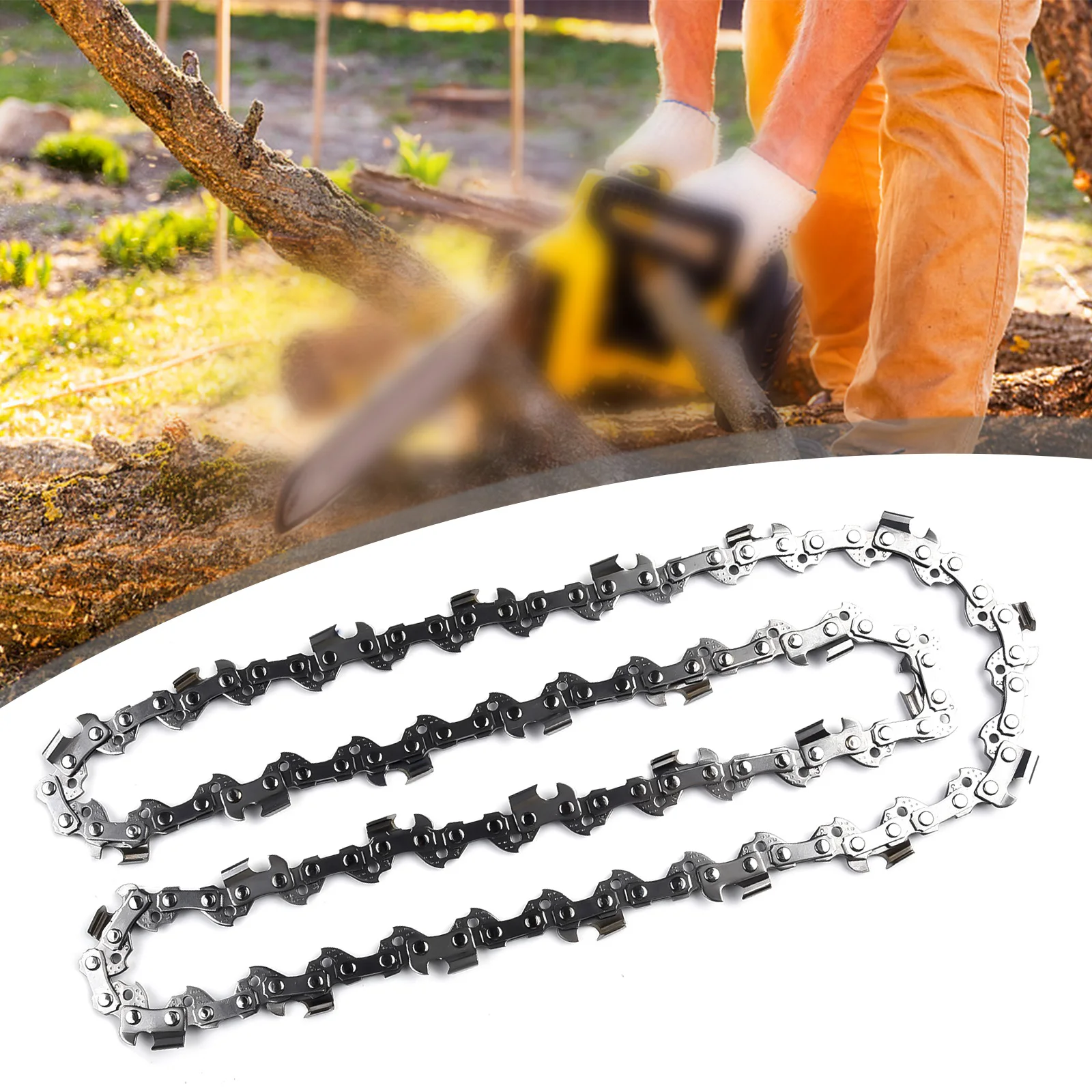 Description Picture 6 of itemChainsaw Saw Chain Blade 16 Inch 3/8\"LP .050 Gauge Accessory Practical 41cm 56DL 16 Inch High Quality High Quality