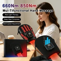 Red Light Therapy for Hand Pain Relief with 660Nm Red & 850Nm Infrared Light Rechargeable Led Near Infrared Light Therapy Glove 1