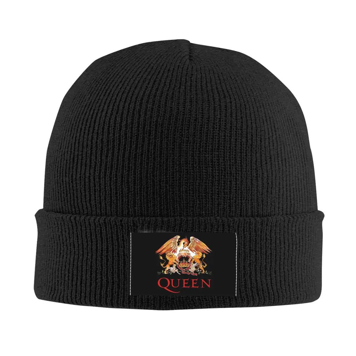 

Queens-Logo-Band Hat Autumn Winter Skullies Beanies Ski Caps Female Male Acrylic Knitted Hat