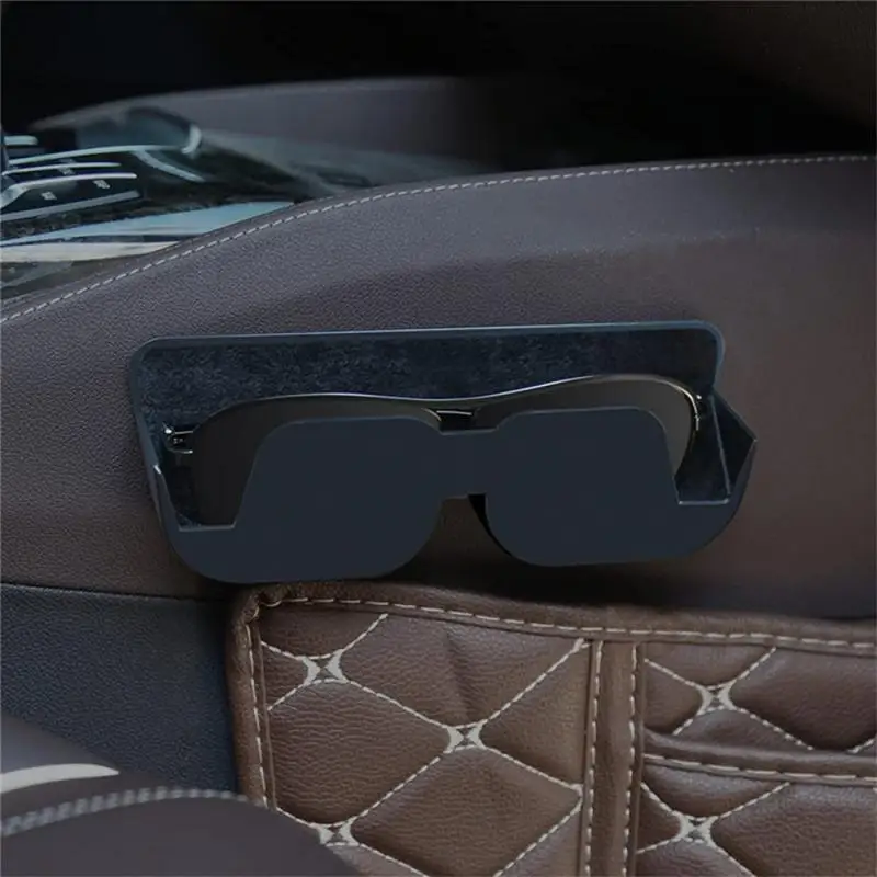 Auto Brillen etui Sonnenblende Brille Clip Kleber Typ Multifunktion karte  Ticket halter Brille Aufbewahrung sbox Fall Autozubehör - AliExpress