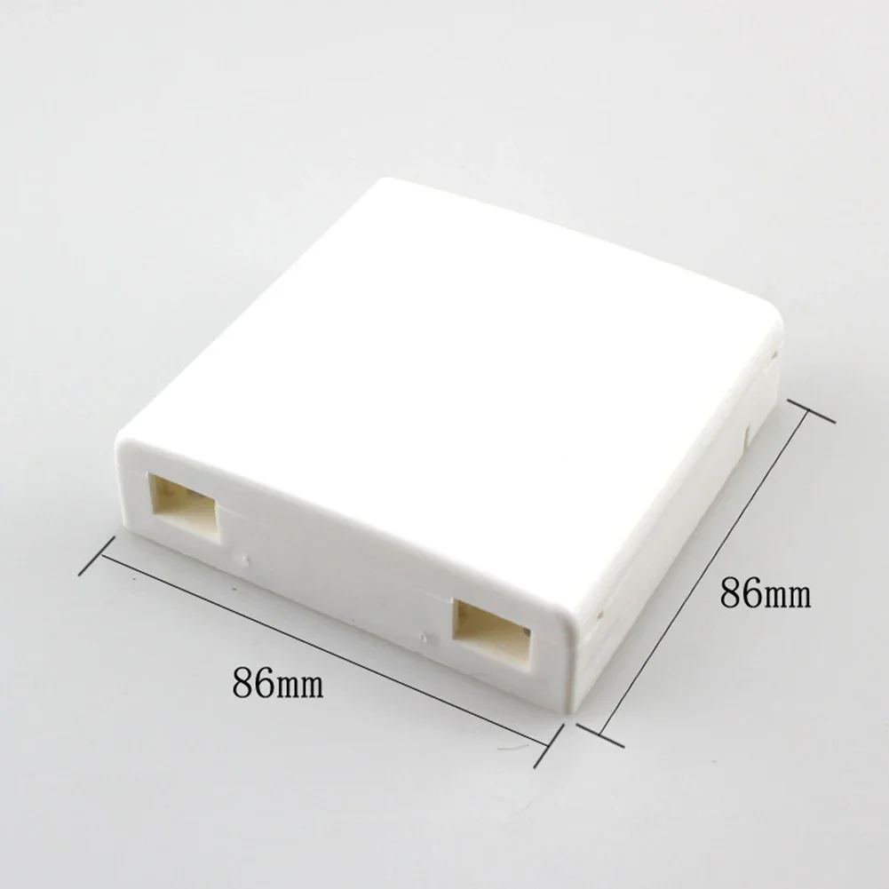 Junction Box Wall Mount Cassette External Mounting Box Suitable For Switch And Socket FTTH Terminal Boxes