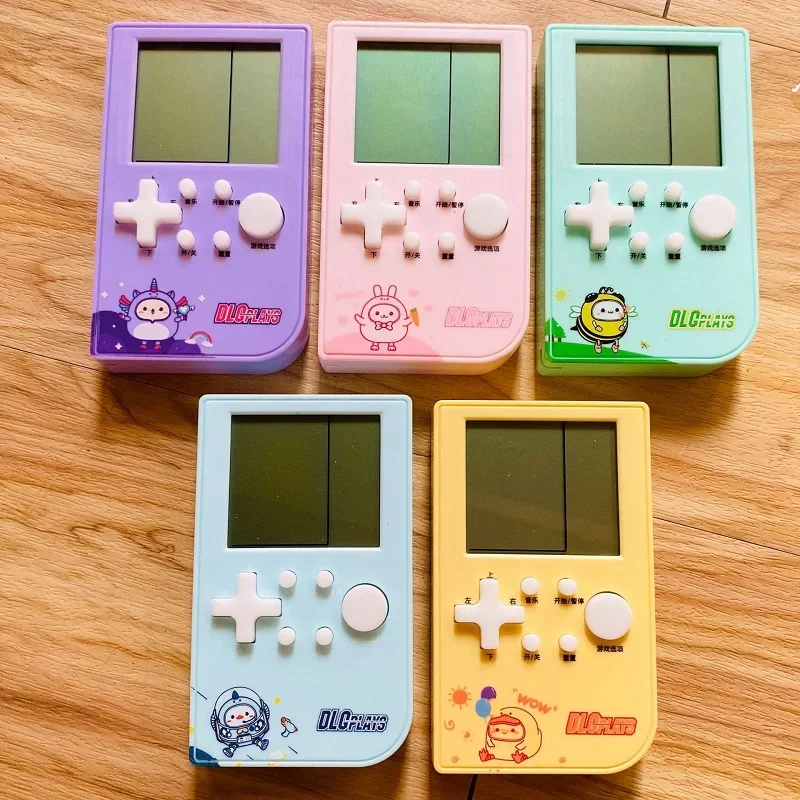 

1Pcs Child's Toys Nostalgic Plastic Handheld Game Console Portable Pocket Mini Retro Gaming Machine Built-in Classic Brick Games