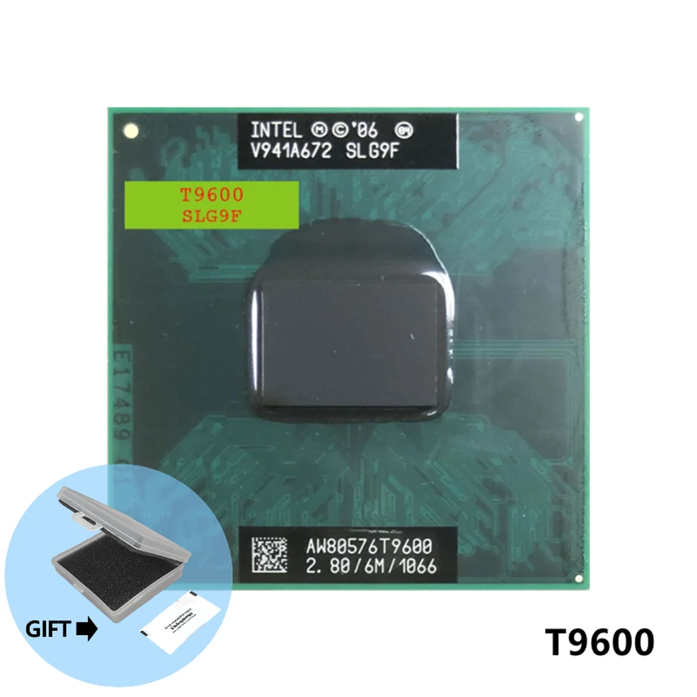 Tanio Intel Core 2 Duo T9600 SLG9F SLB47 2.8 GHz