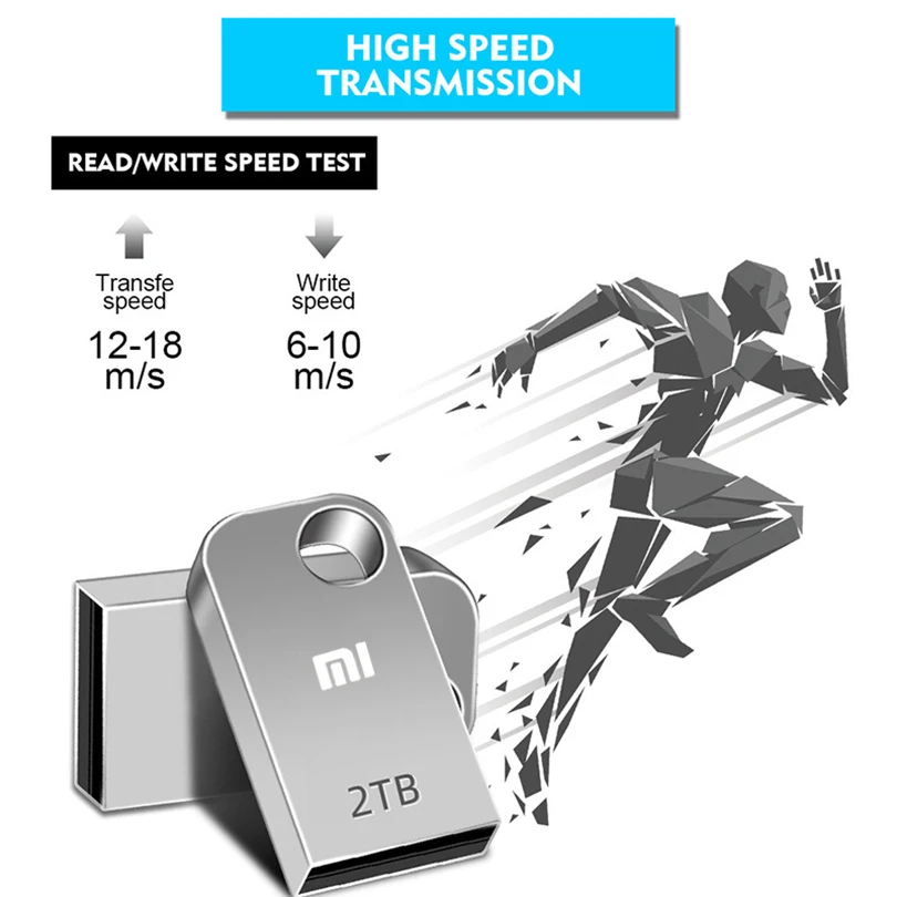 U Disk Xiaomi Mini Portable USB Memory 2TB 1TB 512GB Flash Drives