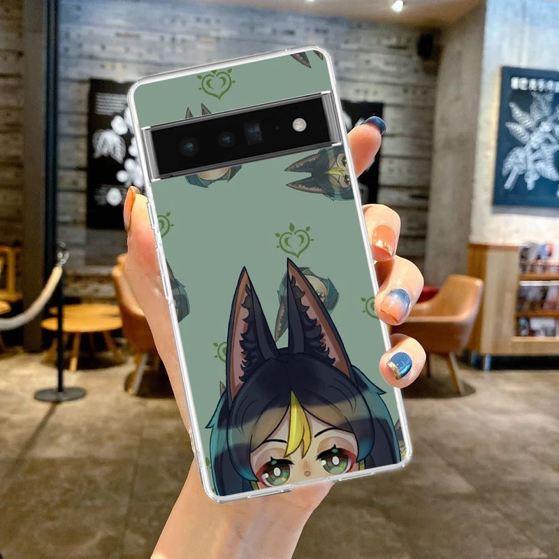 Genshin Impact Tighnari Soft Silicone Clear Phone Case