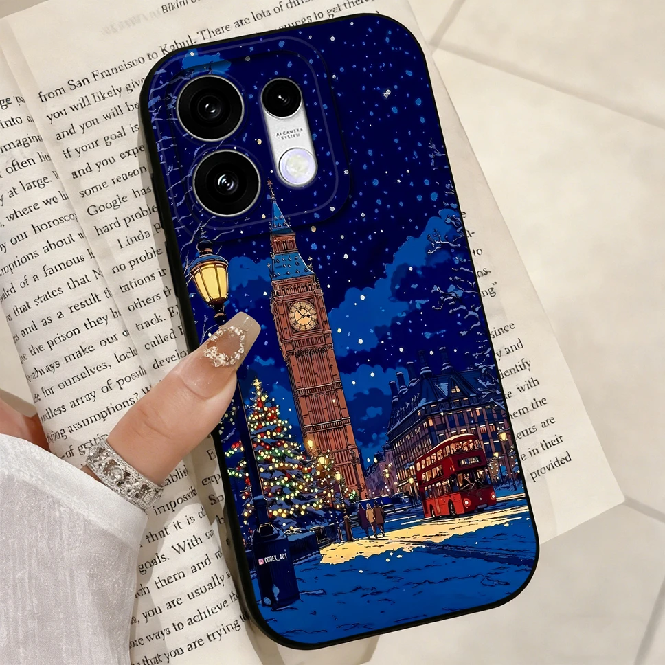 Fresh Summer Vibe Phone Case with Smooth Camera Protection and Soft Silicone Bumper