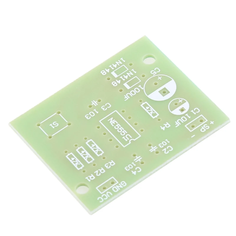 

NE555 Oscillator Buzzer Electronic DIY Tone Generator LED 0.25W Speaker