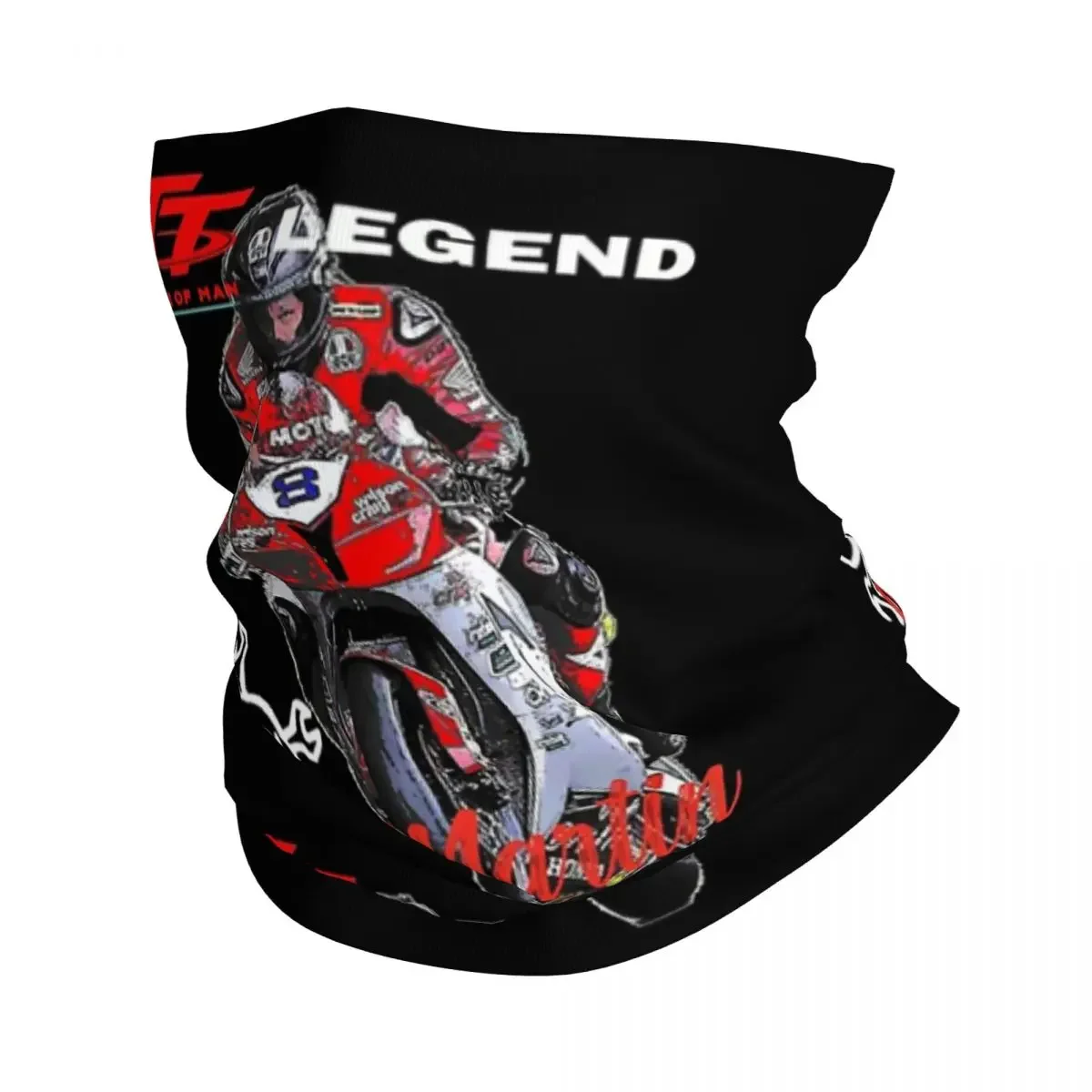 

Isle Of Man TT Motorcycle Bandana Neck Gaiter Printed Wrap Scarf Multifunction FaceMask Riding For Men Women Adult Winter