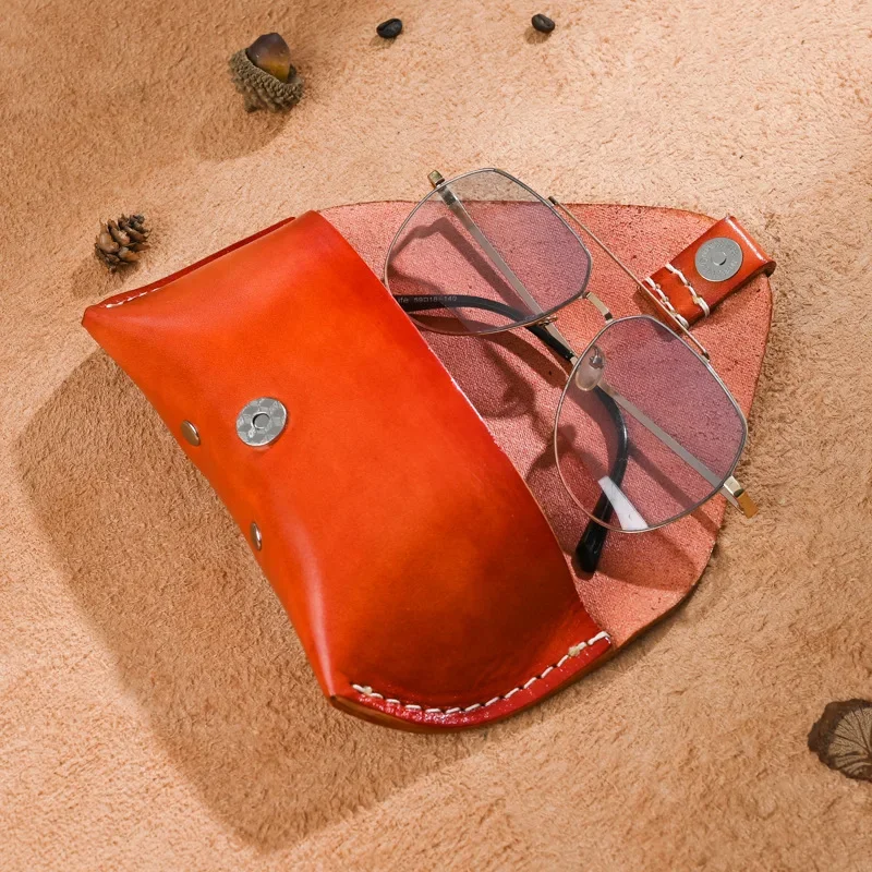 Genuine Leather Sunglass Case Wallet