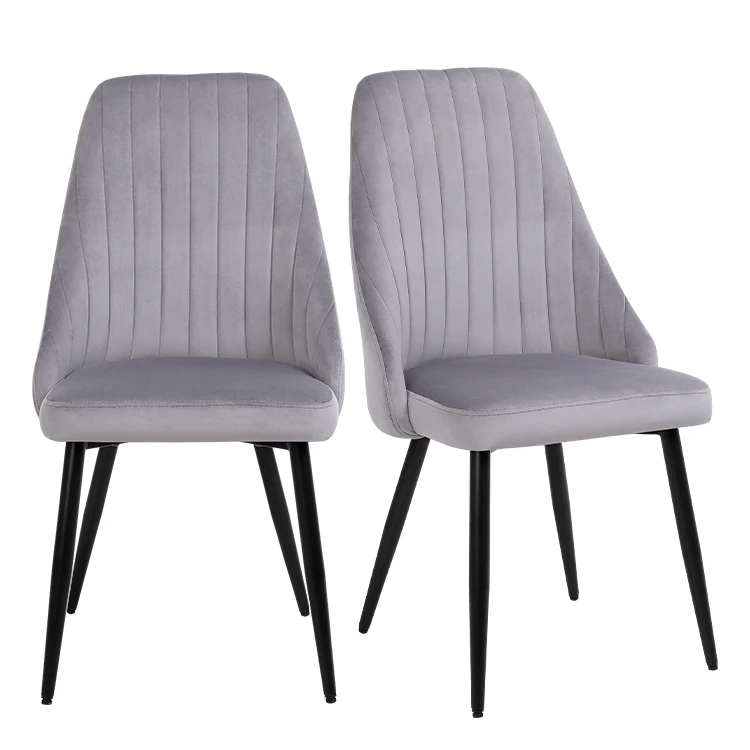 High Quality Modern Chairs Coffee Shop Furniture Velvet Chairs Modern Restaurant