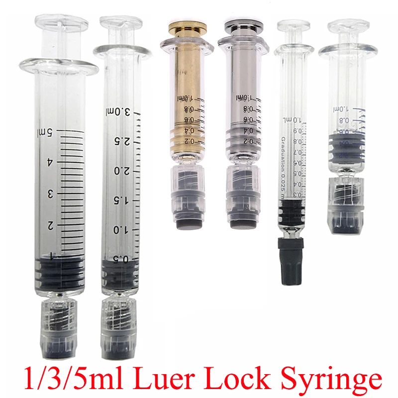 3ml Luer Lock Syringe (gray Piston) With 27g Needle Reusable Pack