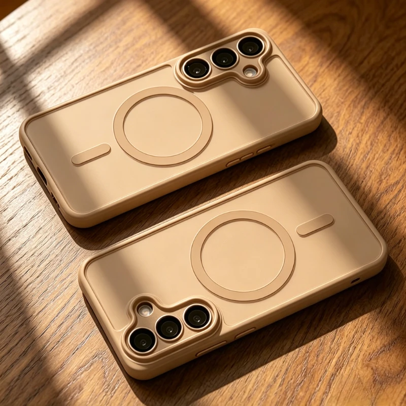 Luxurious MagSafe Magnetic Phone Case with Enhanced Lens Protection