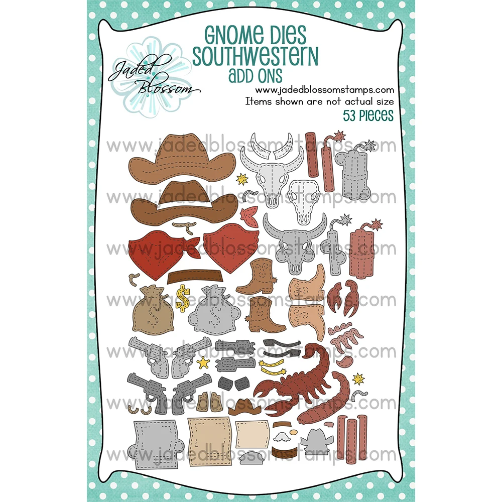 Wild Valentine Gnome Metal Cutting Dies & Stamps for DIY Scrapbooking and Crafting