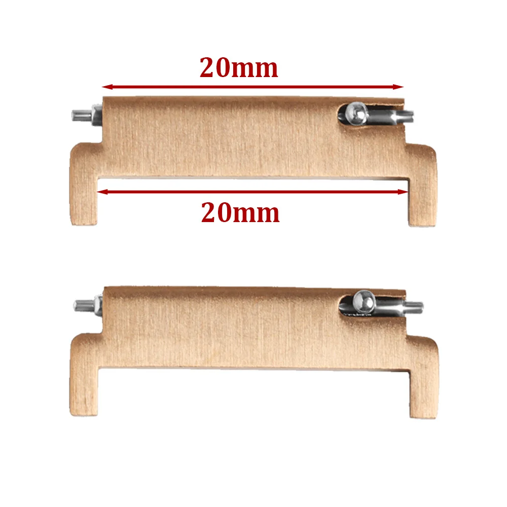 Versatile Quick Release Pin Connectors for Watch Bands - Metal Strap Adapters (1 Pair)