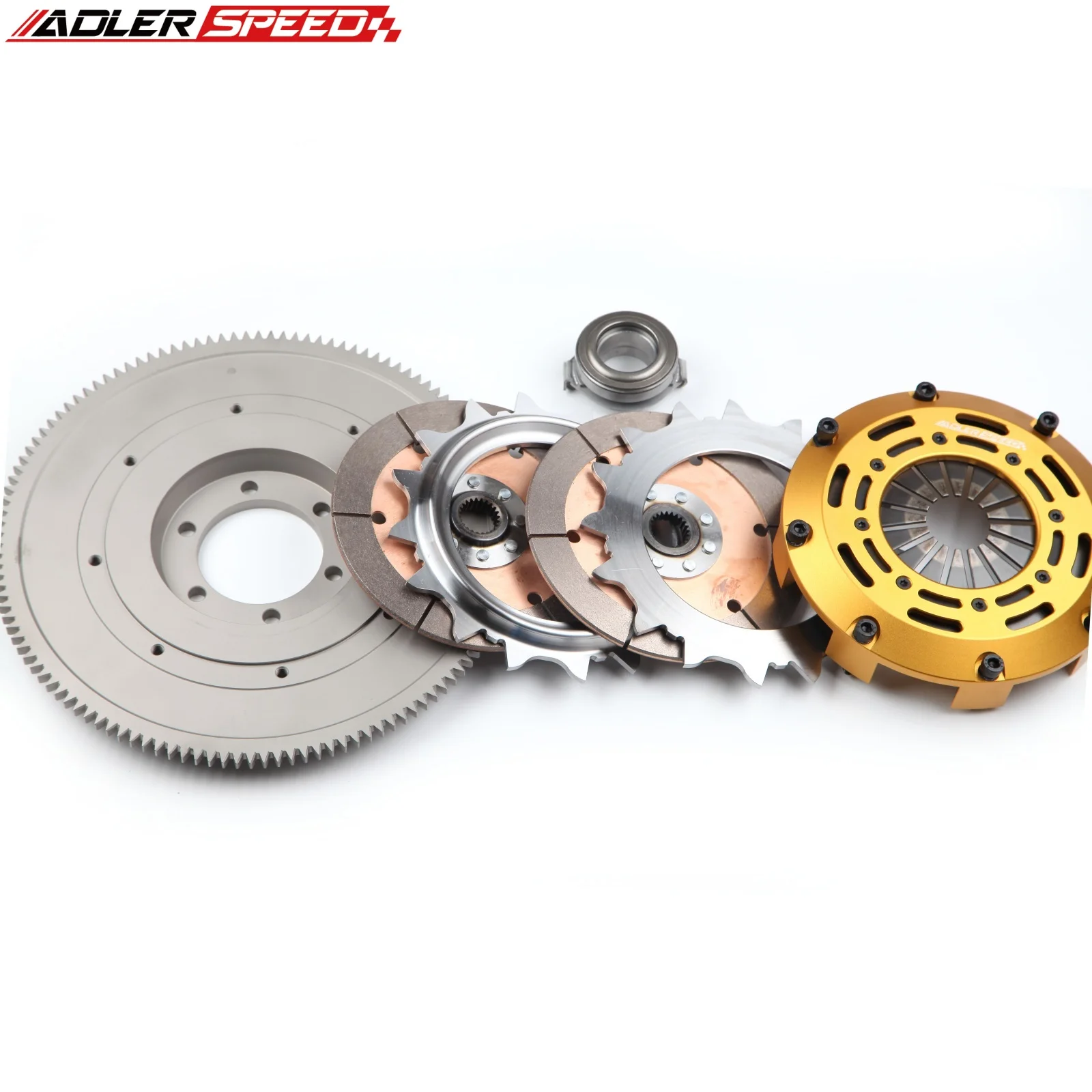 A+ ADLERSPEED 레이싱/스트리트 클러치 싱글/트윈/트리플 디스크 키트 (2004-2011 마쓰다 RX8 RX-8 1.3L 13B-MSP; 6단 변속기용)