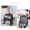 Parrot Backpack Carriers Bag Pet Bird Bubble Backpack Transparent Travel Cage with Stand Perch Cup for Travel Hiking Use 4