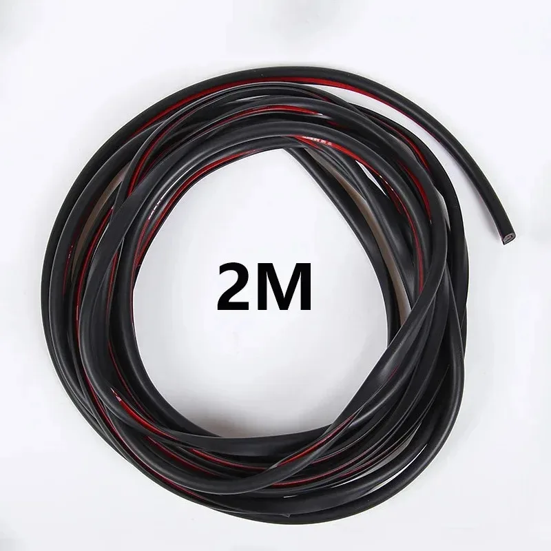 1-3pcs 2M/5MCar Door Protector Anti Collision Strip U Type Universal High Quality Rubber Car Door Edge Protection Car Accessoris