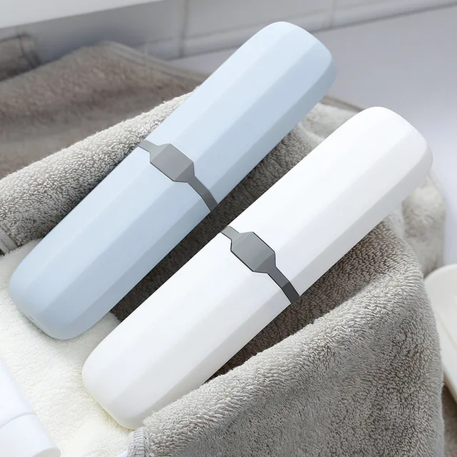 휴대용 칫솔 홀더 및 세면 용품 주최자: 편리하고 컴팩트한 여행 필수품