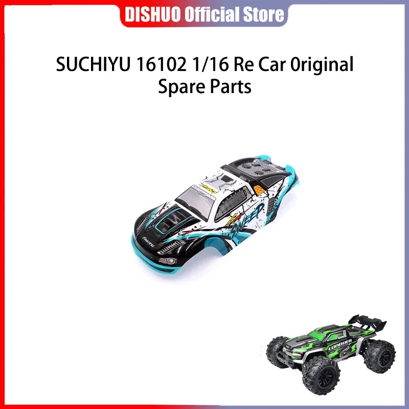 

SCY 16102 1/16 RC автомобильные оригинальные запасные части 6214 автомобильный корпус синий подходит для SCY 16101 16102 16103 автомобиль
