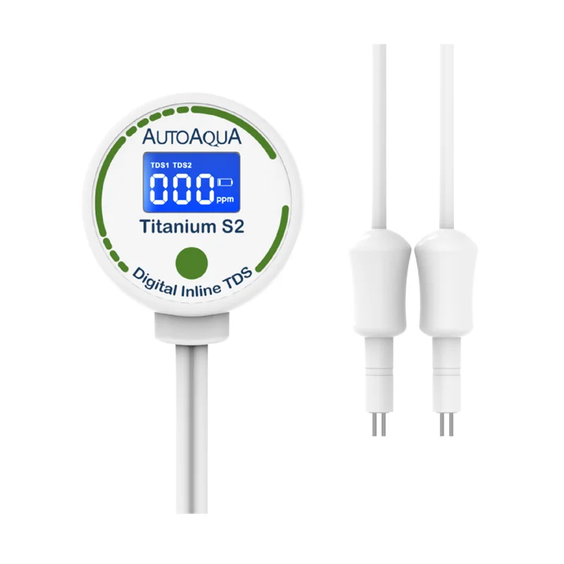 AutoAqua Aquarium Smart TDS Test Monitor TDS Display Connected to RO Water Outlet Water Quality water quality meter aquarium water quality testing agent