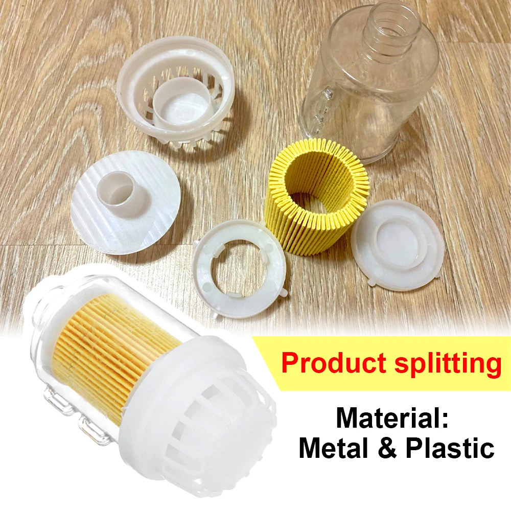 25mm Heater Oil Filter Air Filter Diesel Parking Heater Intake Muffler Intake Pipe Suitable For Cars Trucks Vans Campers