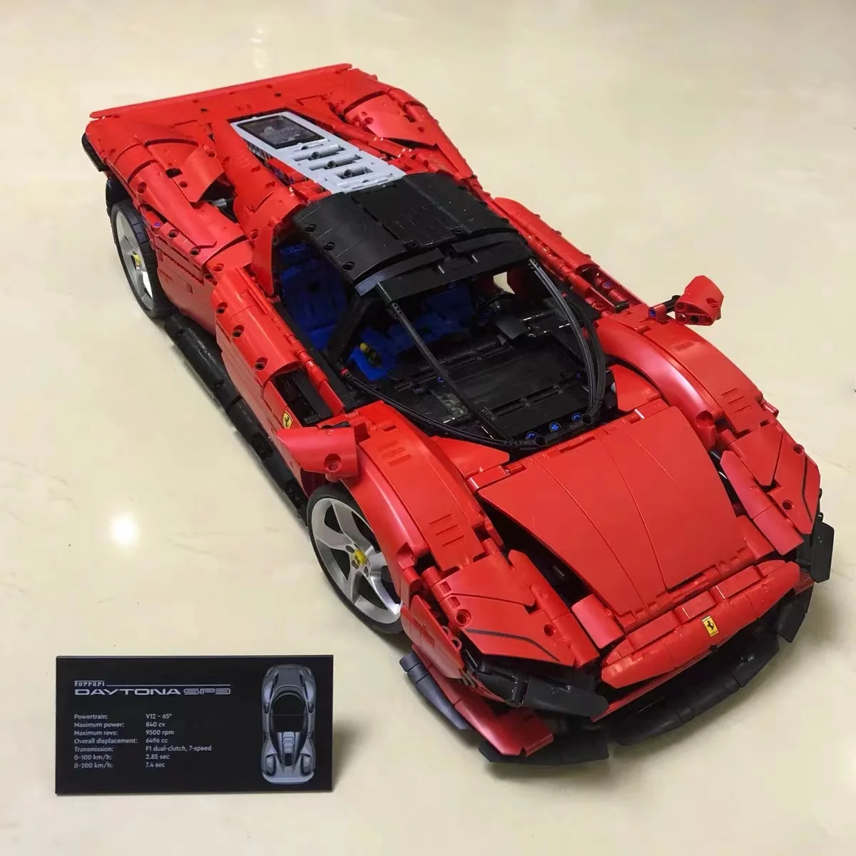 

IN Stock 3778PCS Technical Daytona SP3 42143 Supercar Model Building Block Toys For Boys Girls Birthday Gift