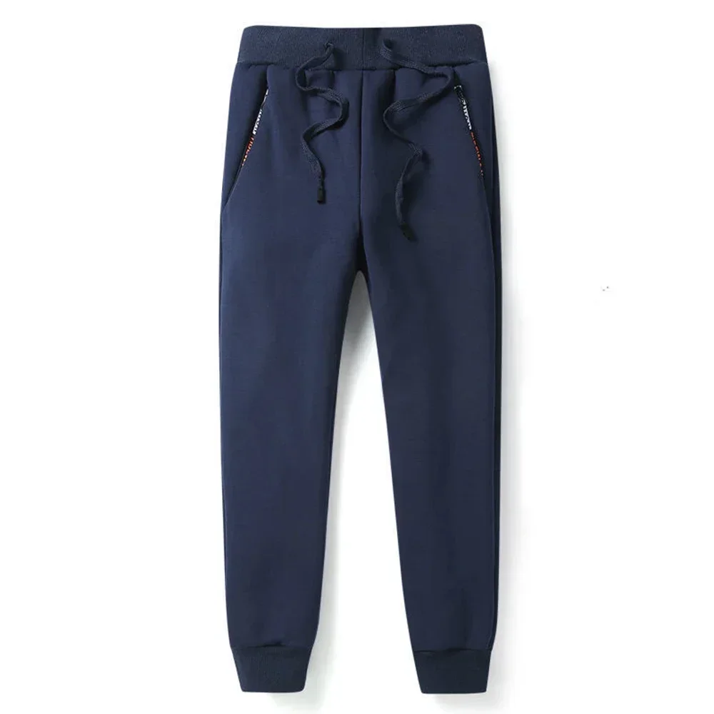 Winter Pants Men Fur Lined Joggers Men Thick Sweatpants Drawstring Trousers Fleece Running Pants Warm Plus Size 8XL,sport jogging trousers,fleece sweatpants,men casual pants