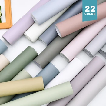 벽지 방수 접착 침실 기숙사 방 장식 스티커, 지울 수 있는 임대 주택 배경 벽지 장식