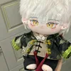 Chinoiserie Retro Embroidery Hanfu Costume Suit No Attributes Ancient Style 20cm Plush Cotton Doll Change Clothes Outfit Gift 4
